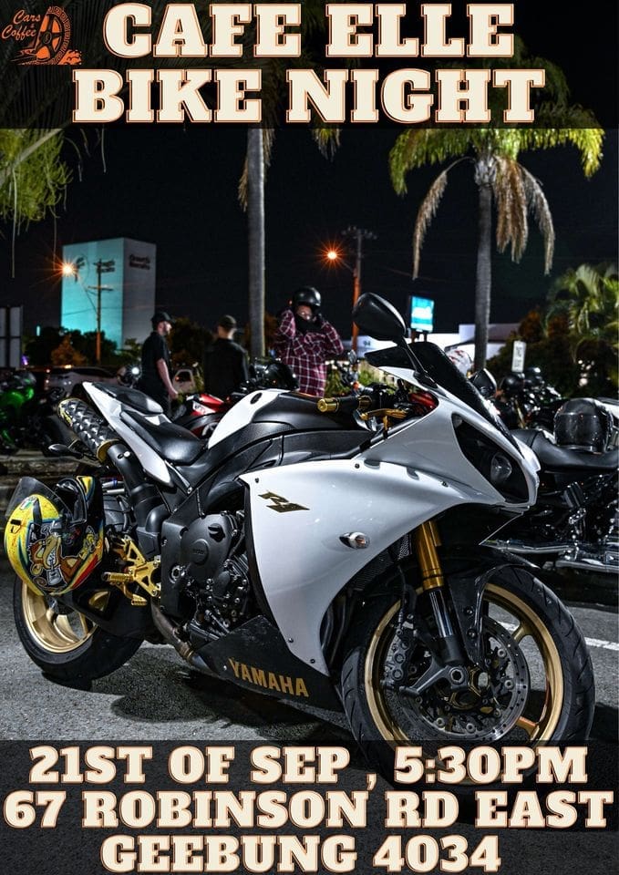 Bike Night At CAFE ELLE