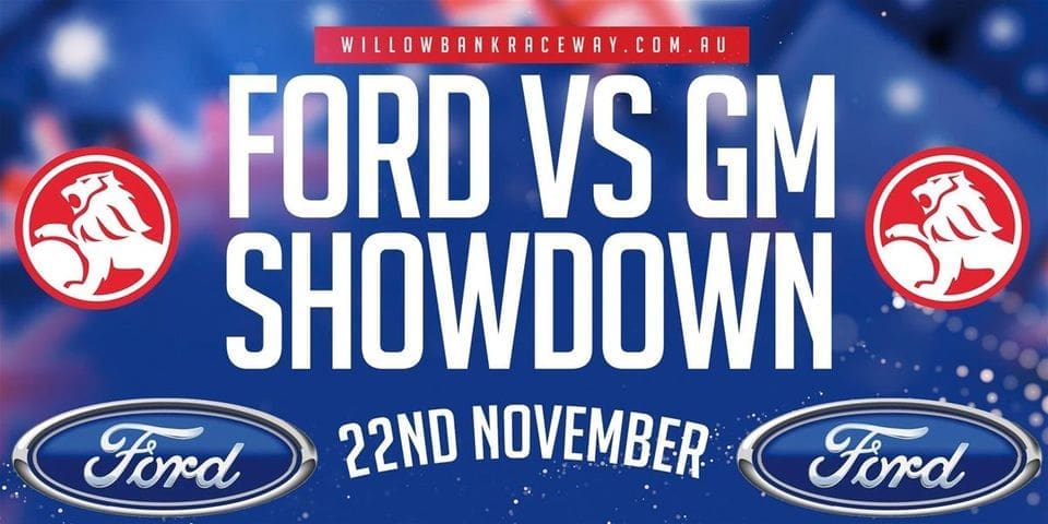FORD VS GM SHOWDOWN Willowbank Raceway QLD