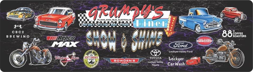Grumpys Old Skool vs New Skool show n shine family day Plainland QLD