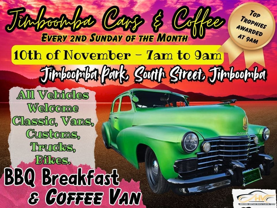 Jimboomba Cars and Coffee QLD 10 Nov 2024