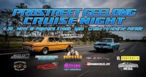 PROSTREET GEELONG CRUISE NIGHT - VIC
