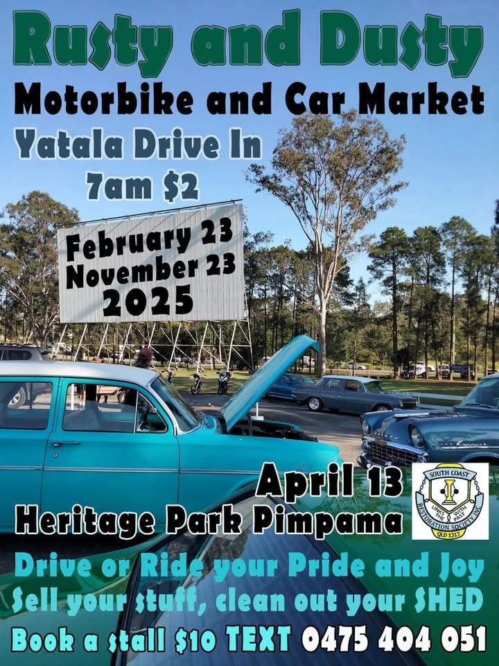 Rusty and Dusty Motorbike and Car Market QLD