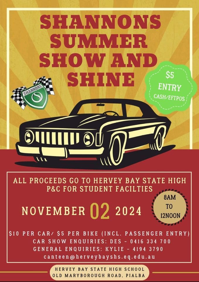Shannons Summer Show and Shine - Harvey Bay QLD
