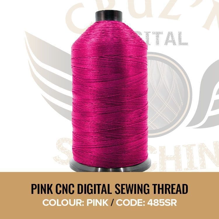 Pink CNC Digital Sewing Thread
