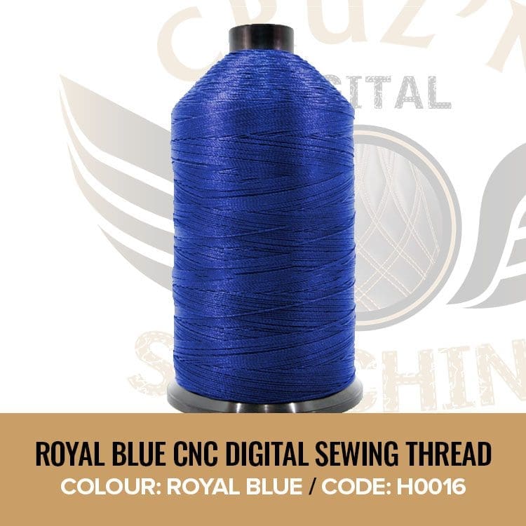 Royal Blue CNC Digital Sewing Thread