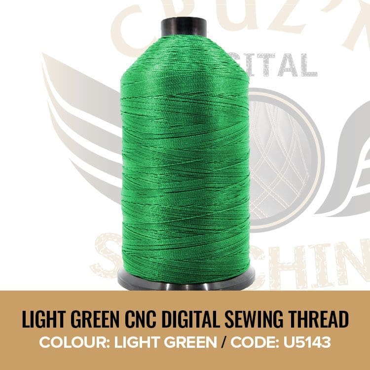 Light Green CNC Digital Sewing Thread