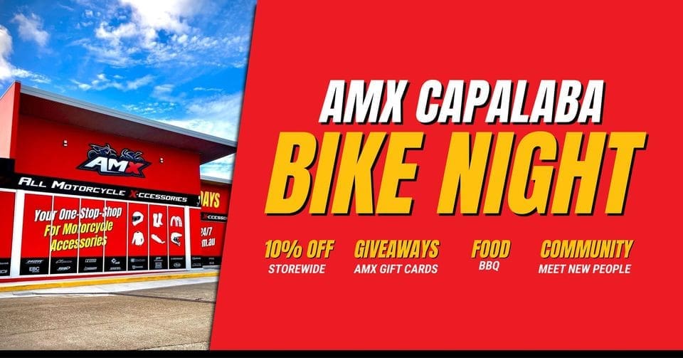 AMX Capalaba Bike Night - 3:00pm to 6pm