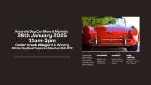 AUSTRALIA DAY CAR SHOW and MARKETS - QLD