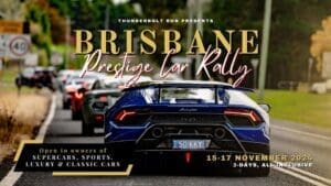 BRISBANE November Prestige Car Rally | Thunderbolt Run QLD