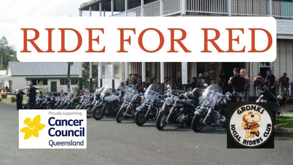 Eight Annual Memorial RIDE FOR RED - Sunshine Coast