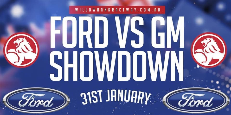 FORD VS GM SHOWDOWN - Willowbank Raceway QLD