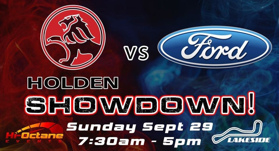 Holden vs Ford Showdown - Lakeside Park QLD
