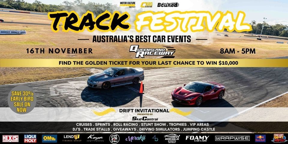 Motor Culture Australia Track Festival - Nov 16th QLD Raceway