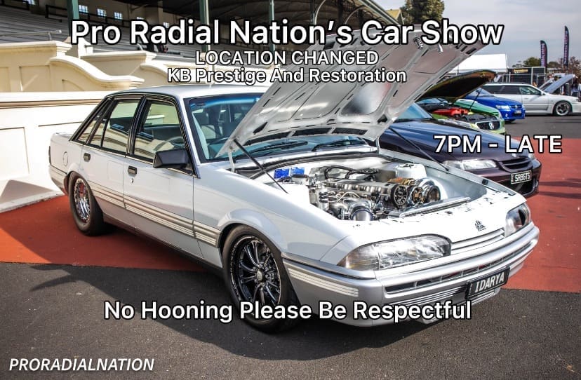 Pro Radial Nation’s Car Show Melbourne VIC