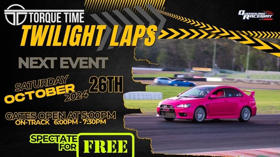 TWILIGHT LAPS - Queensland Raceway 26-10-24